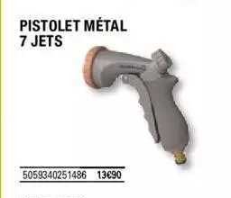 Pistolet Métal 7 Jets