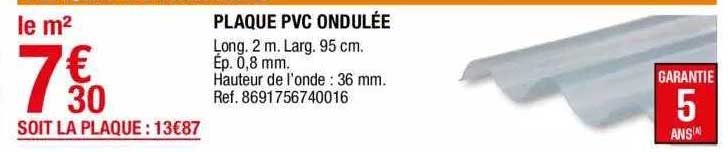 Plaque Pvc Ondulée