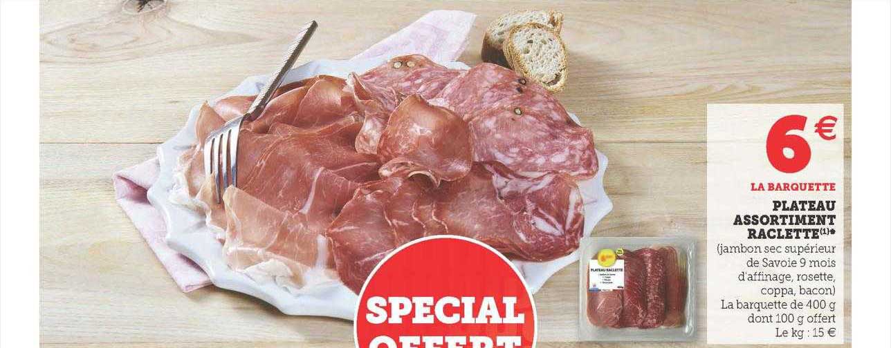 Plateau Assortiment Raclette