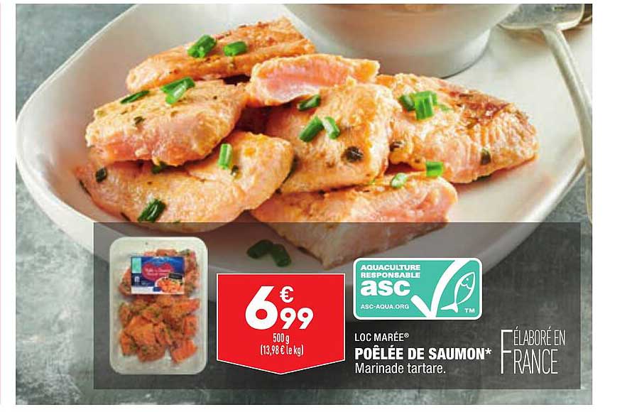 Poêlée De Saumon Loc Marée