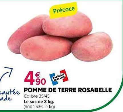 pomme de terre rosabelle