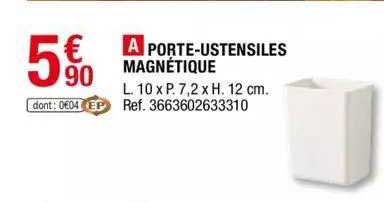 porte-ustensiles magnétique