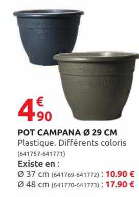 Pot Campana ø 29 Cm