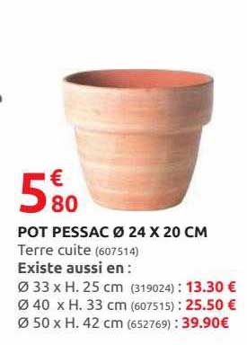 pot pessac ø 24 x 20 cm