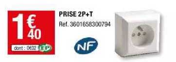 prise 2p+t
