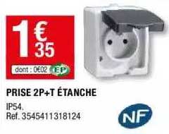 prise 2p+t étanche