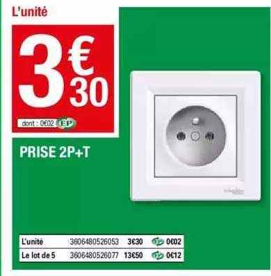 prise 2p+t
