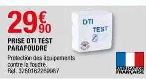 prise dti test parafoudre