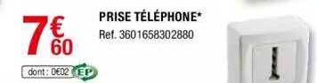 Prise Téléphone
