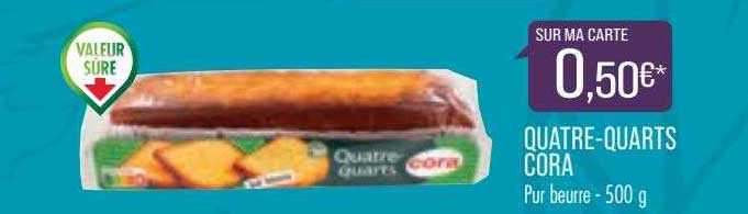 quatre-quarts cora