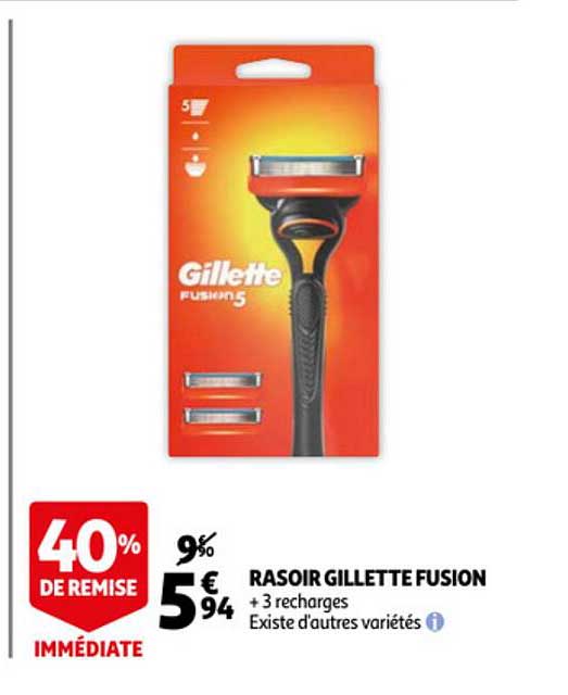 Rasoir Gillette Fusion