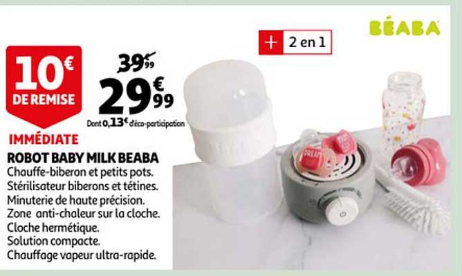 robot baby milk béaba