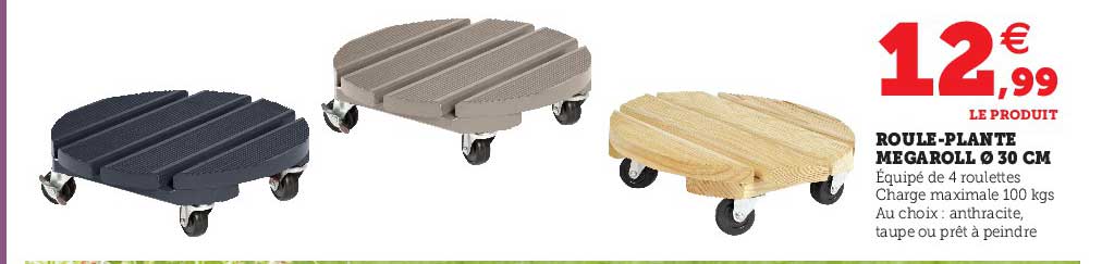 Roule-plante Megaroll ø 30 Cm