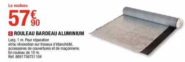 rouleau bardeau aluminium