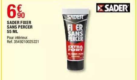 sader fixer sans percer 55 ml