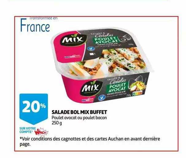 Salade Bol Mix Buffet