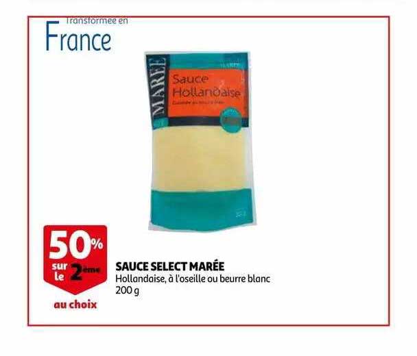 Sauce Select Marée