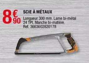 scie à métaux
