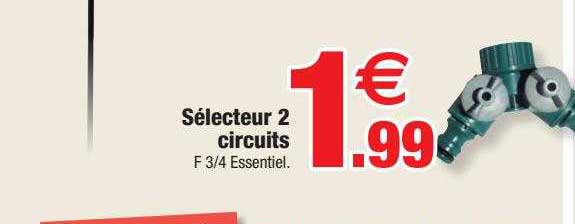 sélecteur 2 circuits