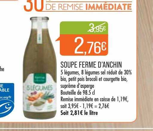 soupe ferme d'anchin