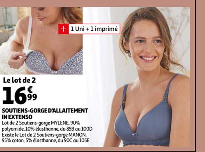 soutien-gorge d'allaitement in extenso