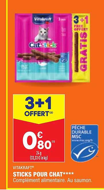 Sticks Pour Chat Vitakraft