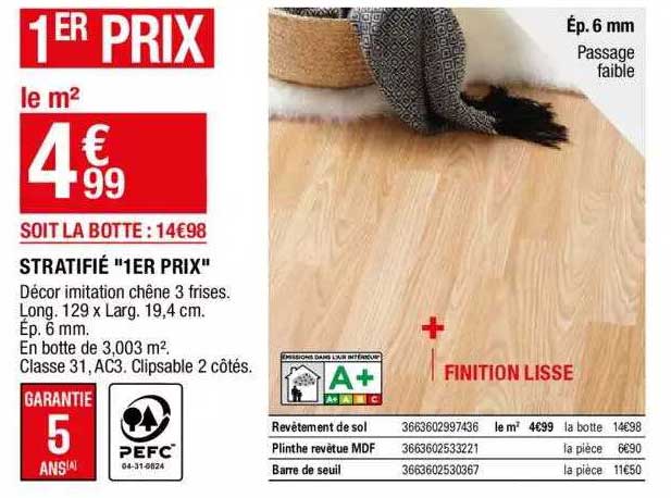 stratifié "1er prix"