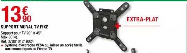 Support Mural Tv Fixe