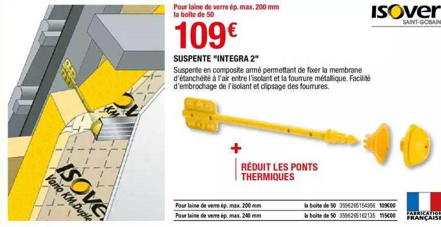 suspente "integra 2" isover