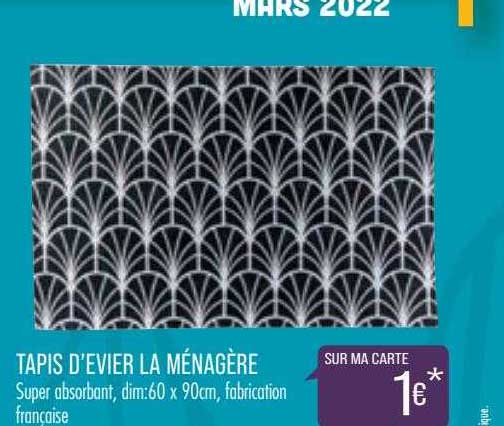 tapis d'évier la ménagère