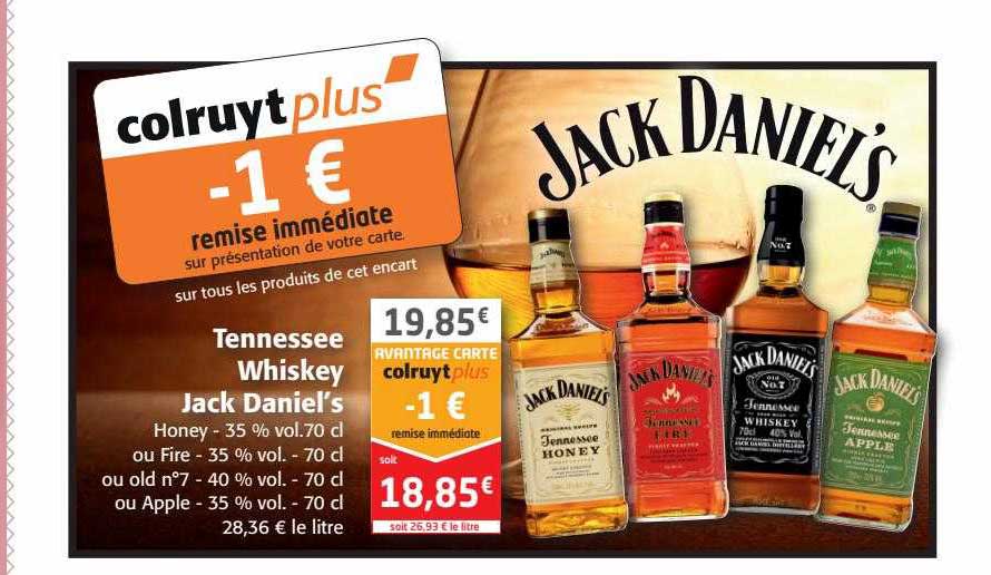 tennessee whiskey jack daniel's