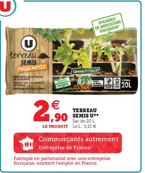 terreau semis u