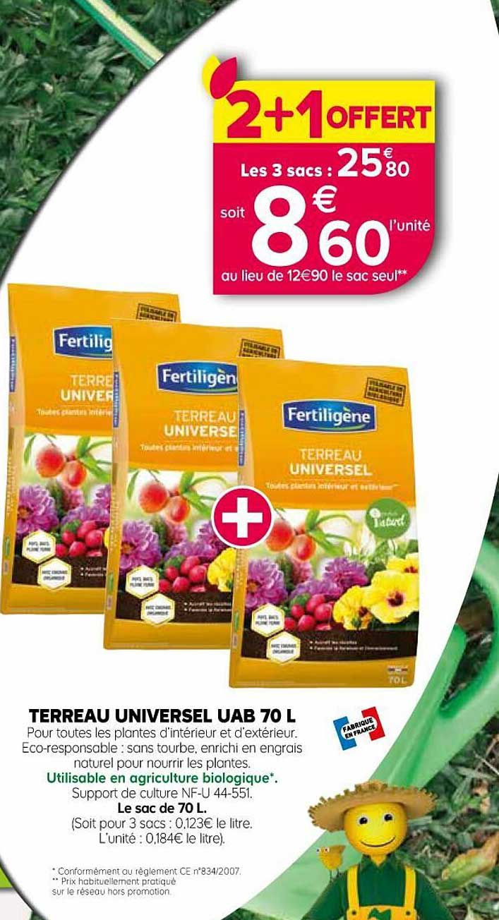 terreau universel uab