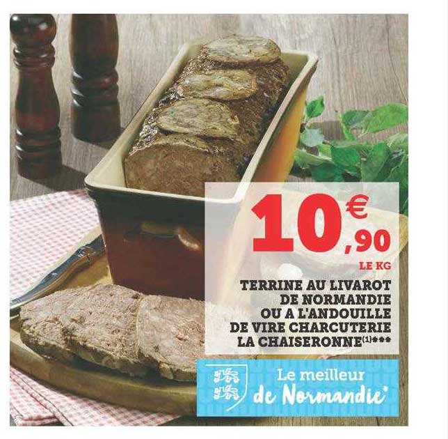 Terrine Au Livarot De Normandie Ou à L'andouille De Vire Charcuterie La Chaiseronne