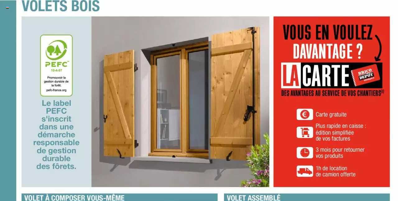 Volets Bois