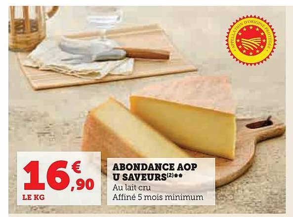 Abondance Aop U Saveurs