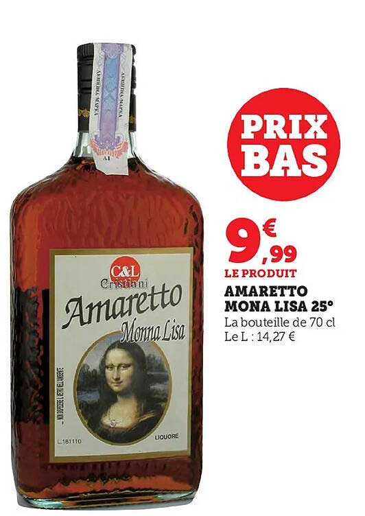 amaretto mona lisa 25°