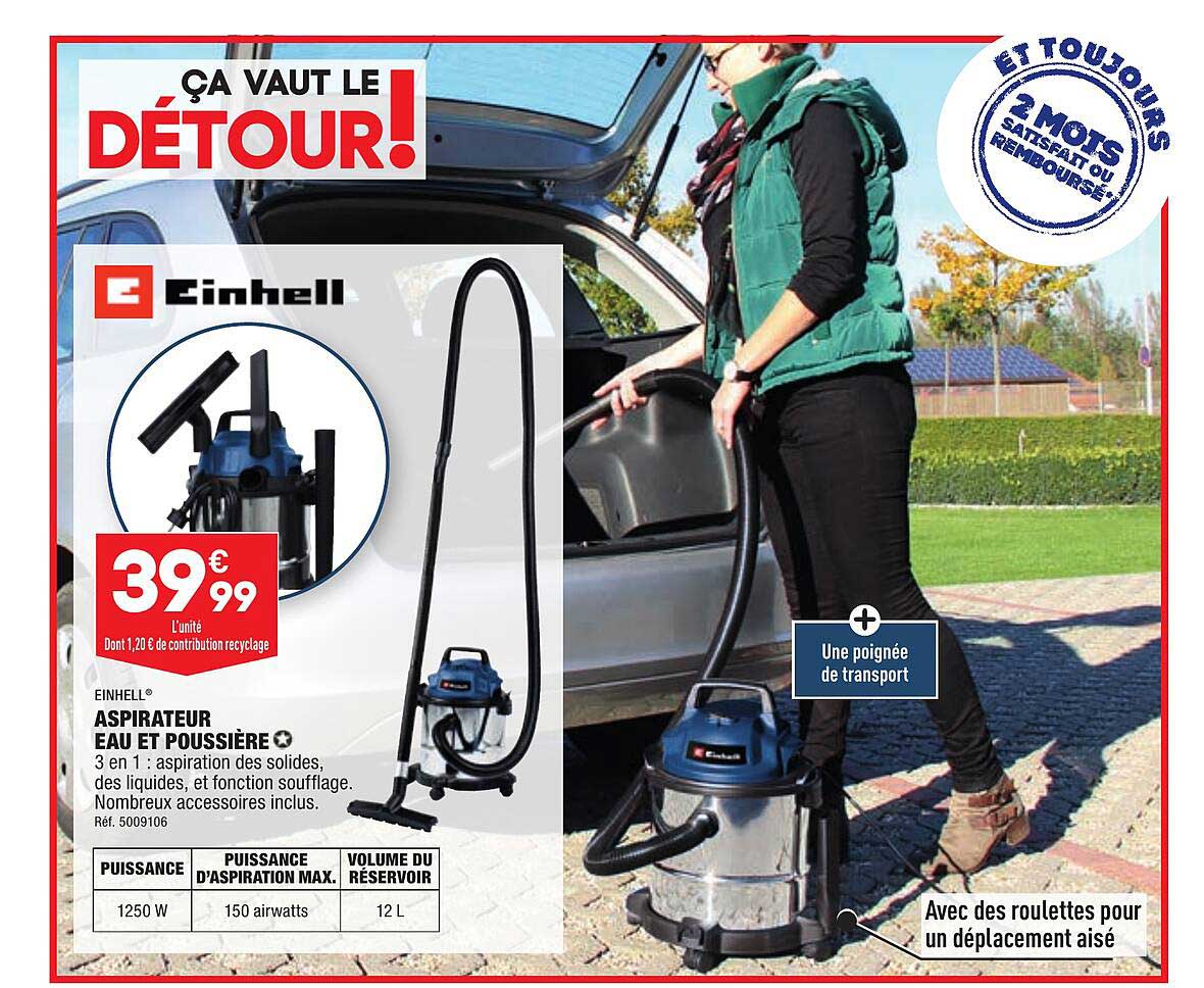 Aspirateur Eau Et Poussière Einhell