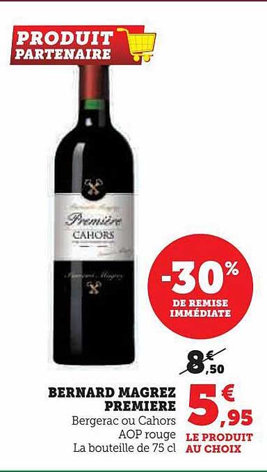 bernard magrez première