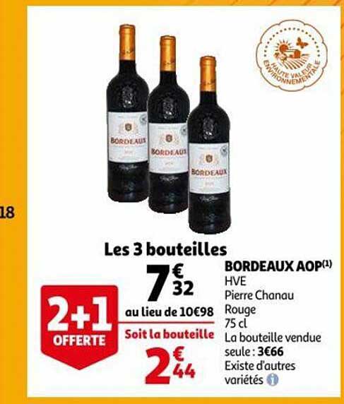 bordeaux aop hve pierre chanau rouge