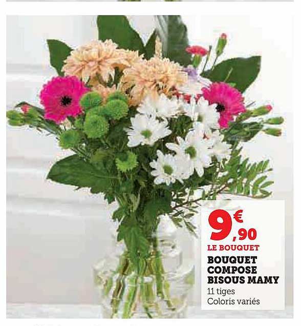 Bouquet Composé Bisous Mamy