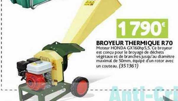 broyeur thermique r70