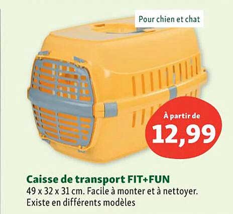 caisse de transport fit+fun