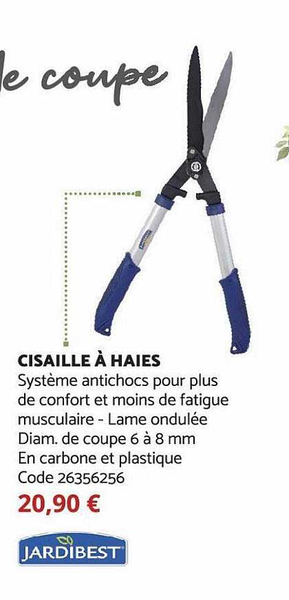 cisaille à haies jardibest