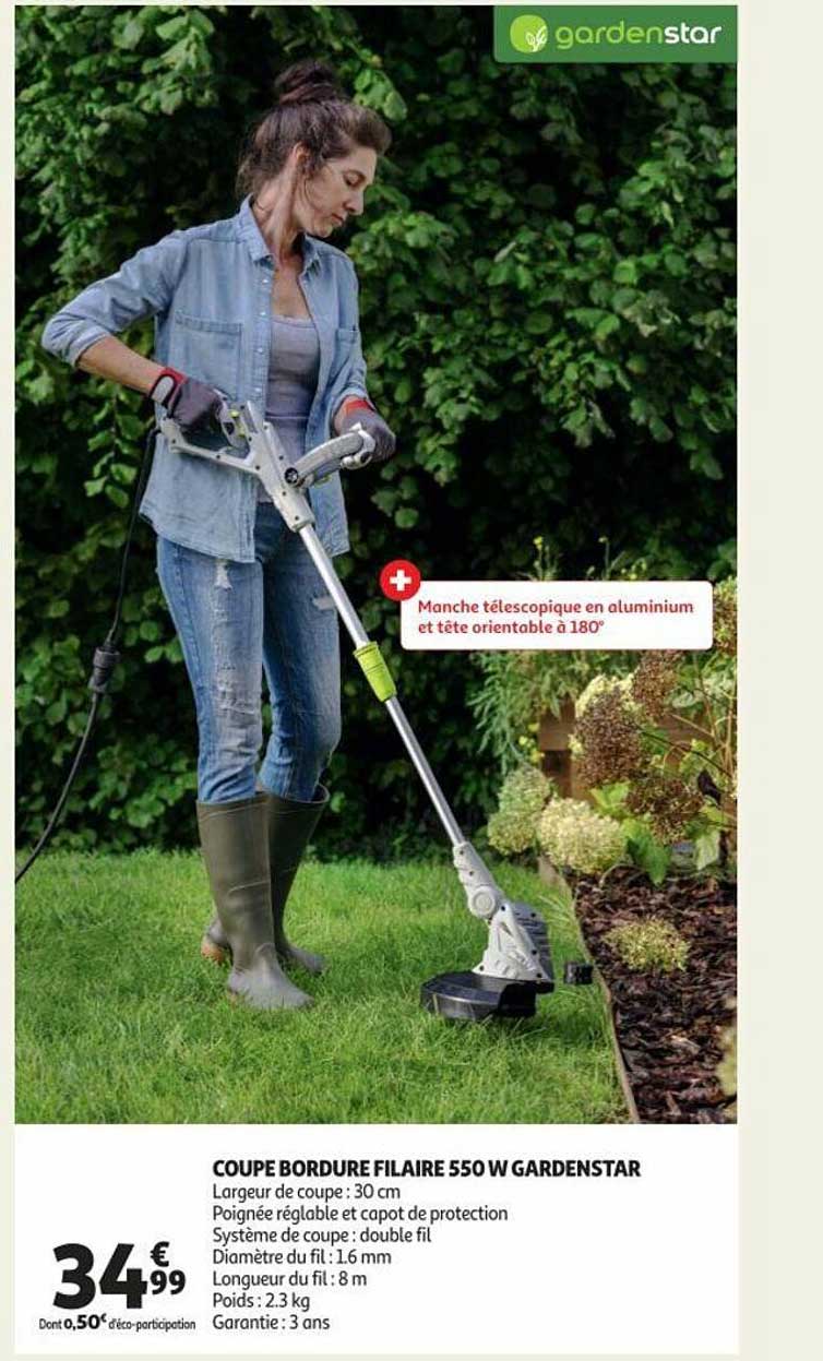 Coupe Bordure Filaire 550 W Gardenstar