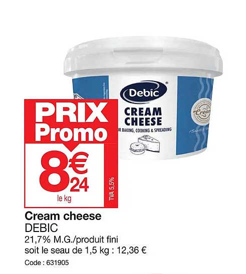 cream cheese debic