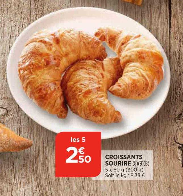 croissants sourire