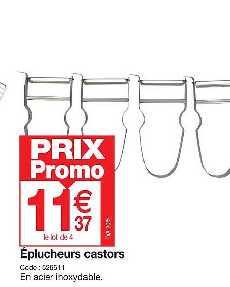 éplucheurs castors