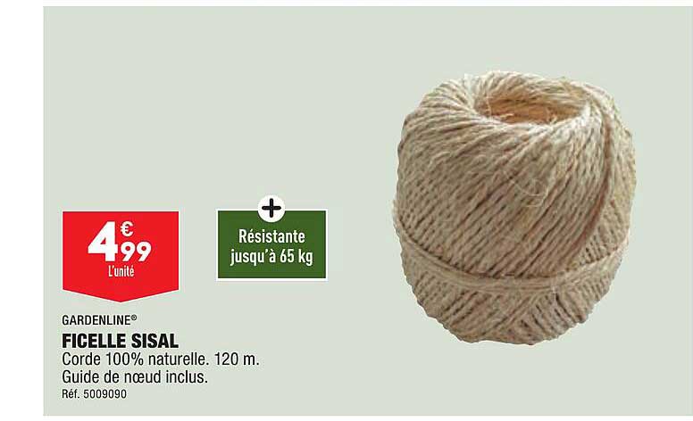 ficelle sisal gardenline