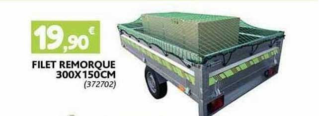 Filet Remorque 300x150cm